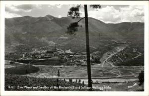 Kellogg ID Zinc Plant & Smelter Real Photo Postcard