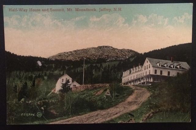 Half-Way house and Summit, Mt. Monadnock, Jaffrey, N.H. Valentine & Sons 205706