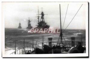 Postcard Modern Warship