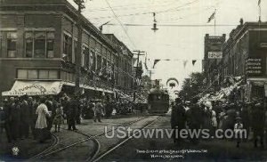 Real Photo - Third St. - WaUSA u, Wisconsin