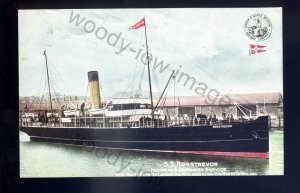 f2473 - L&NW Railway Ferry - Rosstrevor - Holyhead/Greenore Service - postcard