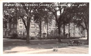 Alumni Hall - Grinnell, Iowa IA  