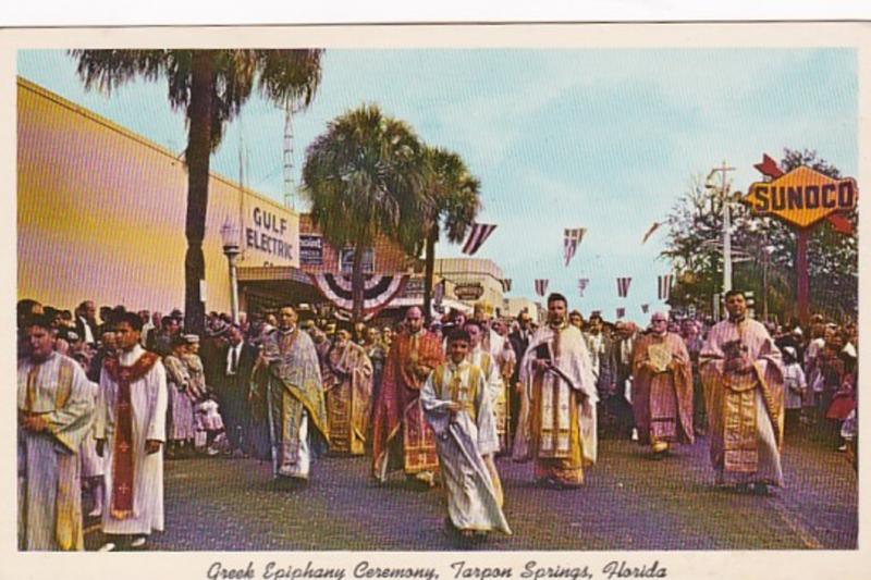 Florida Tarpon Springs Greek Epiphany Ceremony