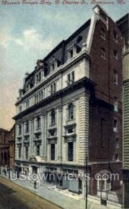 Masonic Temple Bldg in Baltimore, Maryland