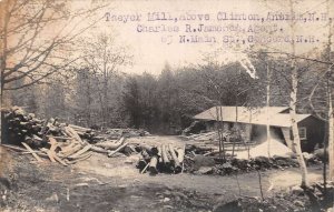 Antrim New Hampshire Theyer Lumber Mill Real Photo Vintage Postcard AA74575