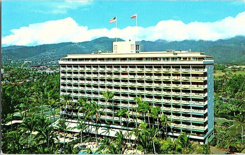 Princess Kaiulani Hotel Honolulu Hawaii Vintage Postcard Standard View Card