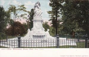 New York City Bronx Park Heine Monument