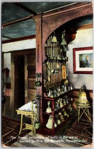 Finest Collection Of Bells Mrs. Rbl. Bundette Pasadena California CA Postcard