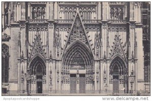 Germany Koeln Dom Suedportal 1911