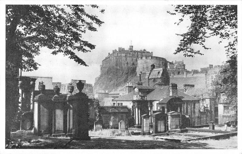 BR77318 the castle rom greyfriars   edinburgh scotland