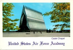 Colorado Colorado Springs Cadet Chapel United States Air Force Academy