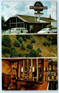 COOS BAY, Oregon OR ~ Roadside HOUSE OF MYRTLEWOOD 1973  Postcard