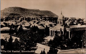 South Africa The Old Raadzal Bloemfontein Vintage RPPC 09.63