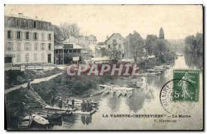 Postcard Old La Varenne CHENNEVIERE Marne