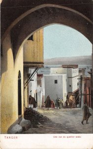 Lot286 tanger une rue quartier arabe morocco