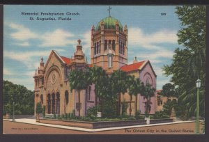 Florida St. Augustine - Memorial (Presbyterian) Church ~ Linen