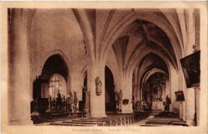 CPA Chaource- Interieur de l'Eglise FRANCE (1007385)