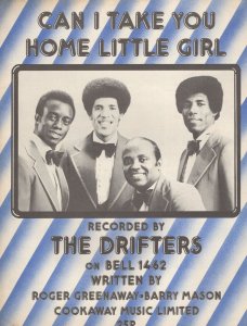 The Drifters Can I Take You Home Little Girl Sheet Music