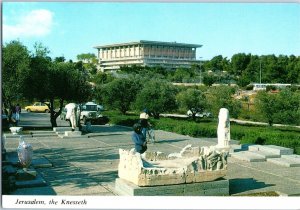 The Knesseth Jerusalem Israel Vintage Postcard