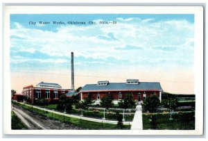 c1920 Panorama View City Water Works Oklahoma City Oklahoma OK Unposted Postcard
