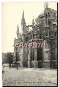 Reims - The Cathedral Old Postcard