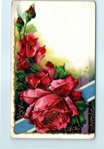 Postcard - Rose Flower Art Print