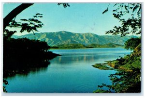 c1960's Scene at Valencia Lake Landscape Venezuela Vintage Posted Postcard