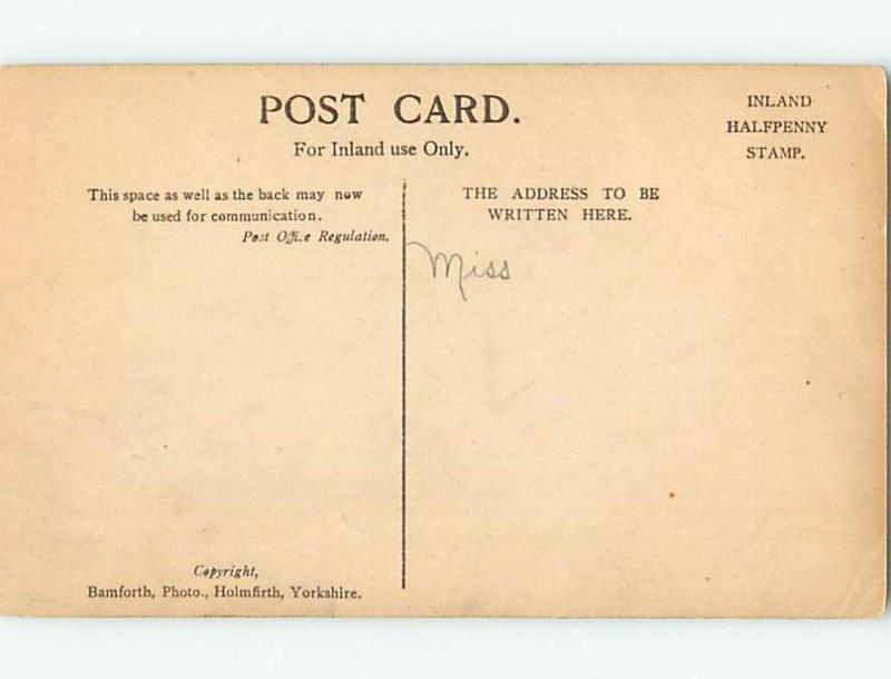 Bamforth rppc GIRL ASKS SKYLARK BIRD TO SPEAK TO HER MOTHER IN HEAVEN HL9339