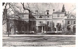 Front View of Roosevelt home - Hyde Park, New York NY  