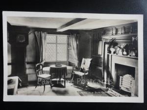 Cumbria: Interior of Dove Cottage (Wordsworth) RP Old PC - Lake District