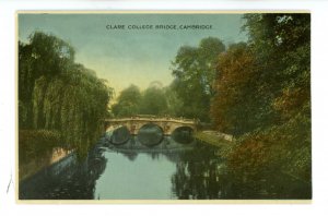 UK - England, Cambridge. Clare College Bridge