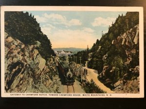 Vintage Postcard 1915-1930 Gateway to Crawford Notch White Mountains N.H.
