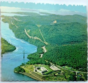 Setting on the west shore of the Penobscot River at Fort Knox - Bucksport, Maine