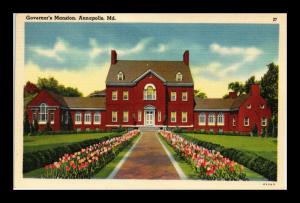 GOVERNORS MANSION ANNAPOLIS MARYLAND