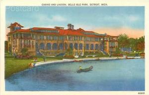 MI, Detroit, Michigan, Belle Isle Park, Casino and Lagoon, Metropolitan News