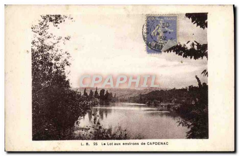 Old Postcard Lot In Surroundings Of Capdenac