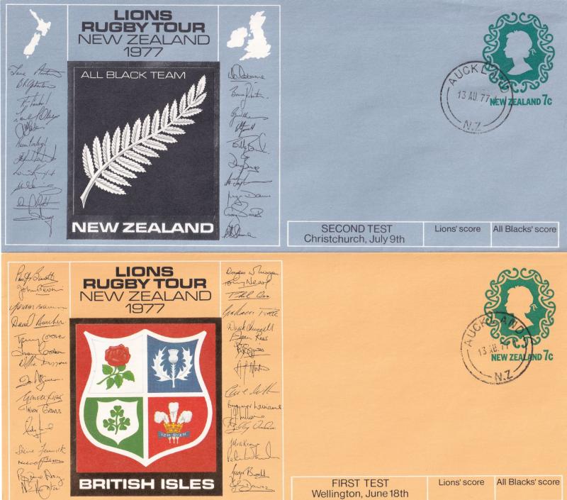 New Zealand Lions First Second Third Fourth Test Rugby 4x Auckland Cover s