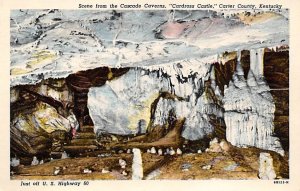 Cascade Caverns Carter County, Kentucky, USA Unused 