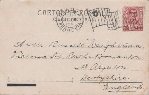 Genealogy Postcard - Wrightman, Victoria Street, South Normanton, Derbys GL3649