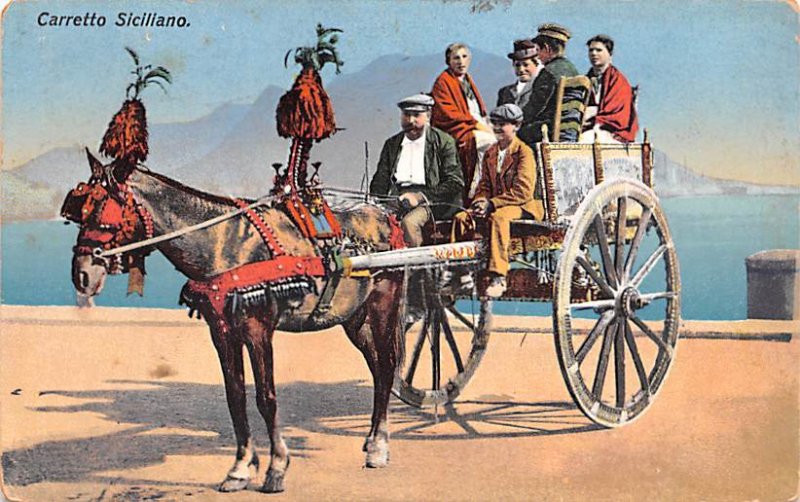 Carretto Siciliano Italy 1914 