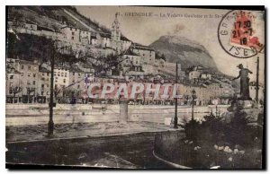 Old Postcard Grenoble the vendetta Gauloise and St Eynard