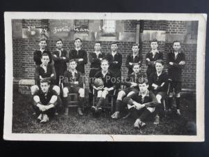 Dorset WEYMOUTH COLLEGE RUGBY (Footer) TEAM 2nd XV (2nd 15) Old RP Postcard