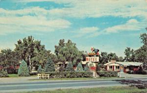 LEXINGTON NEBRASKA~L-R RANCH MOTEL-ON U.S. 30-LLOYD RAMSEY OWNER POSTCARD 1968