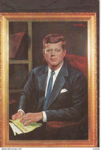 John F. Kennedy Painting, 1950-60s