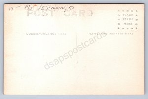 J87/ Mount Vernon Ohio RPPC Postcard c1910 Sam Clark Building Mover 102