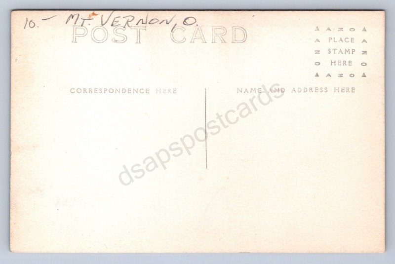 J87/ Mount Vernon Ohio RPPC Postcard c1910 Sam Clark Building Mover 102