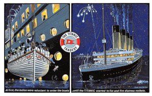 Titanic Modern Card White Star Line Titanic Ship 