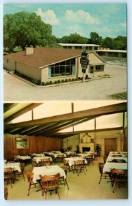 CASSVILLE, MO~ Roadside CROWE'S DINNER HOUSE c1950s Barry County Postcard