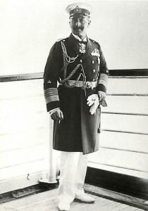 Kaiser Wilhelm II of Germany in Admiral's Uniform Modern Postcard