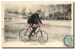 Postcard Old Bike Cycle Cycling Dangla the runners